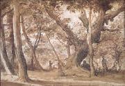 Claude Lorrain Wooded View (mk17) France oil painting artist